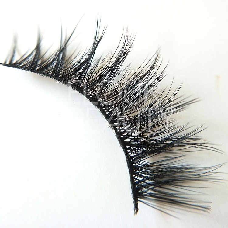 Wholesale 3D faux mink volume false lashes manufacturer ED49